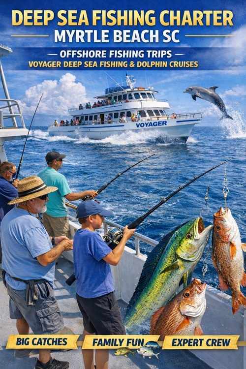 Deep sea fishing charter in Myrtle Beach SC