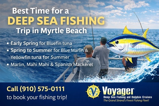 When Is The Best Time For A Deep Sea Fishing Trip in Myrtle Beach