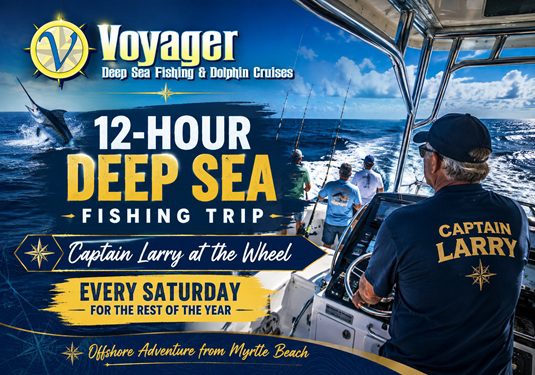 12-Hour Deep Sea Fishing Trip With Captain Larry Every Saturday