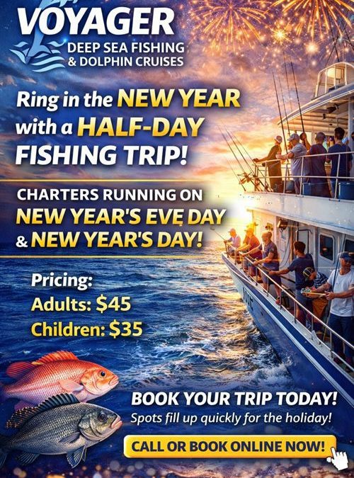 Ring in the New Year with a Half-Day Fishing Trip!